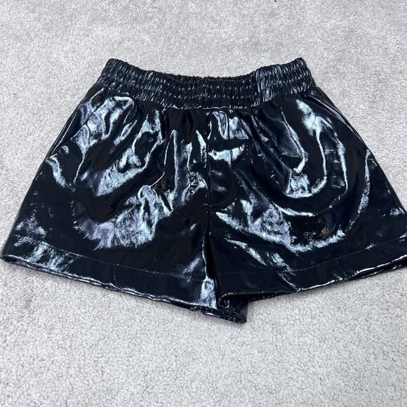 Forever 21 Shorts Women’s Black Elastic Waist Pockets Size XS NWT - Picture 7 of 11